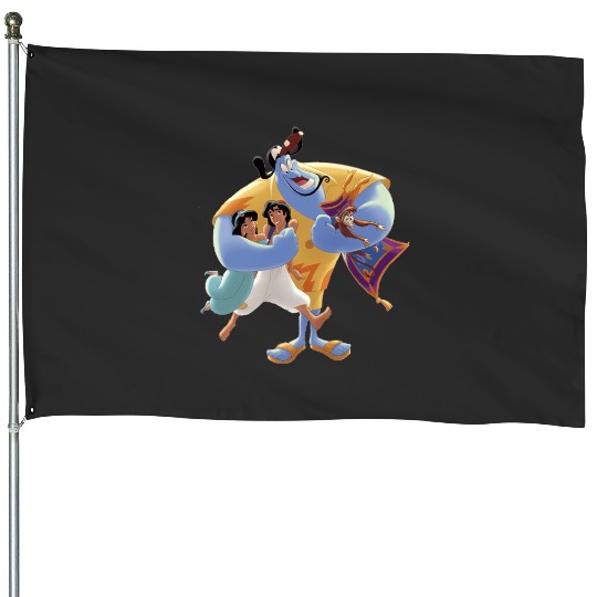 Aladdin Disneys House Flags