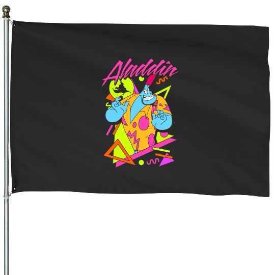 Aladdin Disneys House Flags