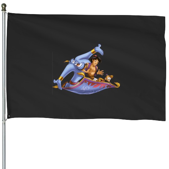 Aladdin Disneys House Flags