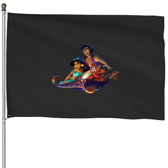 Aladdin Disneys House Flags