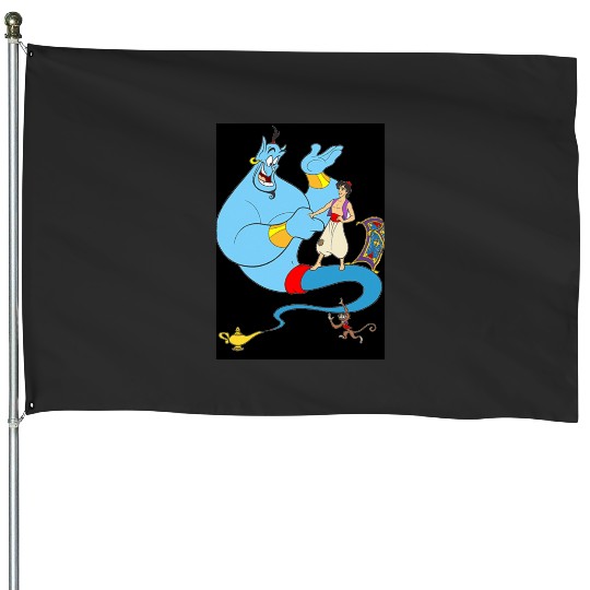 Aladdin Disneys House Flags