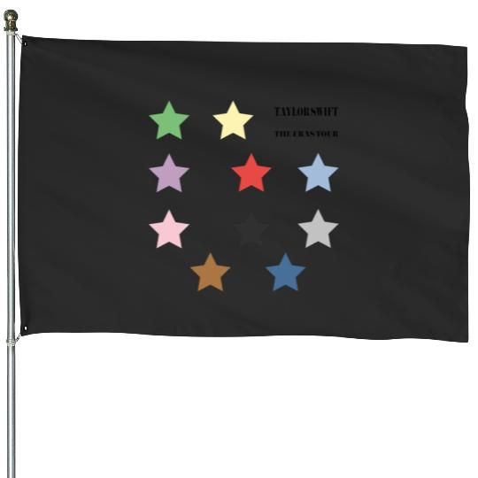 eras tour stars pack (pastel edition) Active House Flags