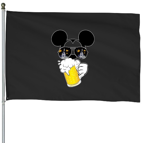Mickey Beer Minnie, Epcot Drinking Around The World , Drinking Around the world checklist, Disney Couple s House Flags
