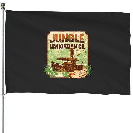 Disney Jungle Cruise Excursions Departing Daily House Flags