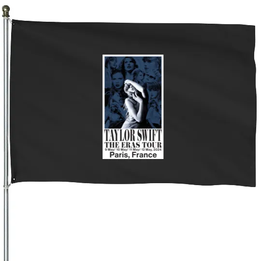 Discover Taylor-swift Paris France House Flags