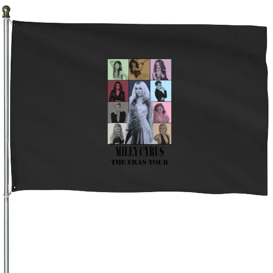 Miley Cyrus Eras Tour iPhone Case House Flags
