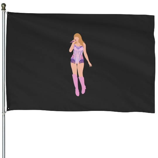 Eras tour lover Active House Flags