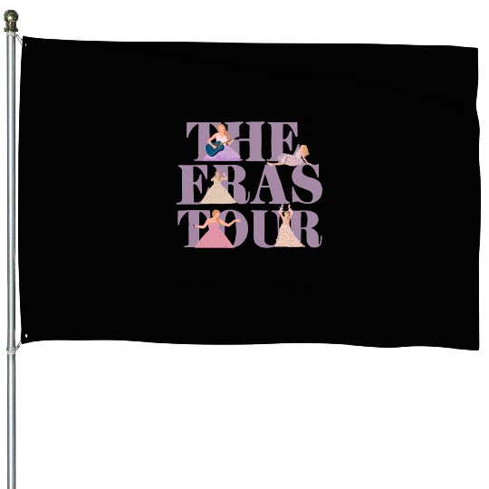 reputation eras tour Sticker House Flags