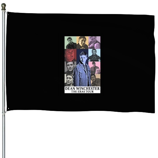 Dean Winchester Eras Tour Essential House Flags