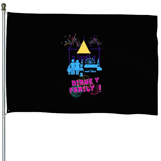 DisneyFamily House Flags