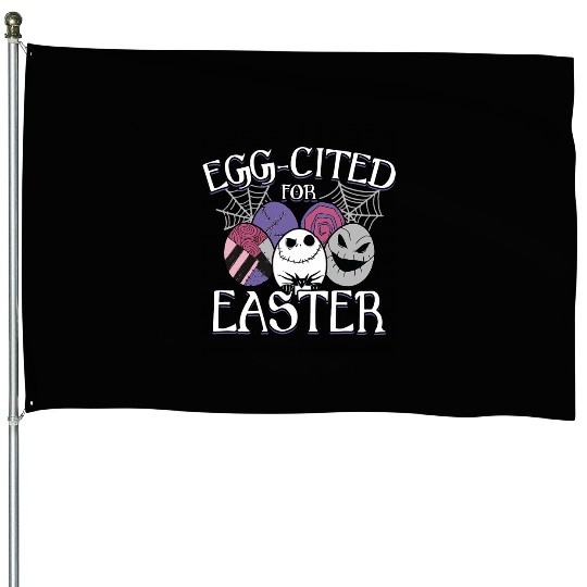 Disney The Nightmare Before Christmas Egg-Cited For Easter House Flags