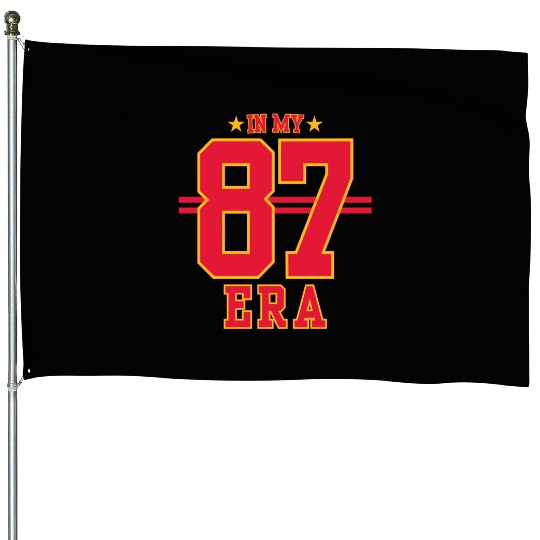 87 Era  Taylorr Swift And Travis Kelce House Flags