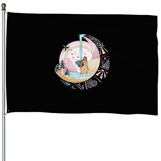 Disney Pocahontas Let The Wind Guide You House Flags