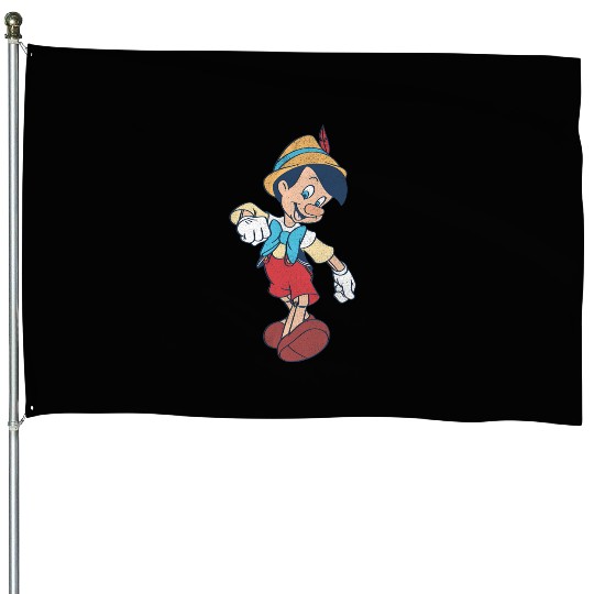 Disney Pinocchio  Portrait House Flags
