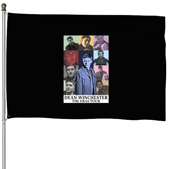 Dean Winchester Eras Tour Essential House Flags