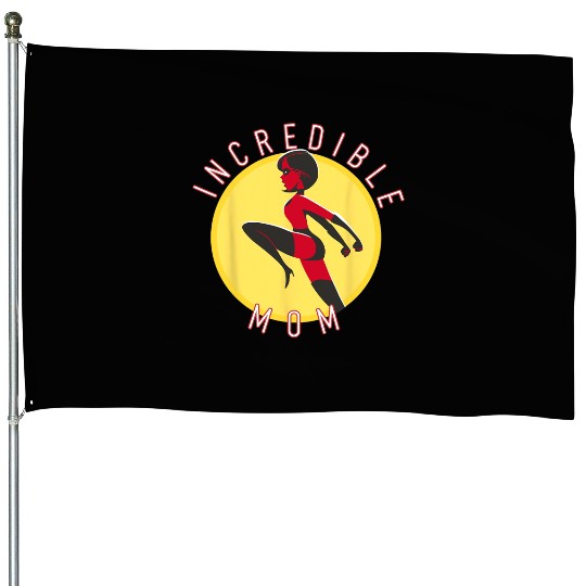 Disney Pixar Incredibles 2 Incredible Mom Graphic House Flags