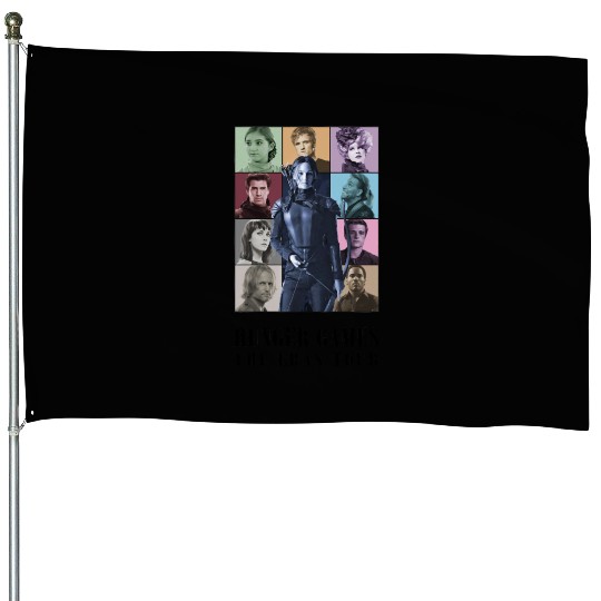 Eras Tour The Hunger Games Hunger Game House Flags