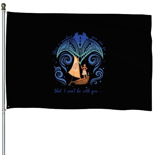 Disney Moana & Grandma Tala House Flags