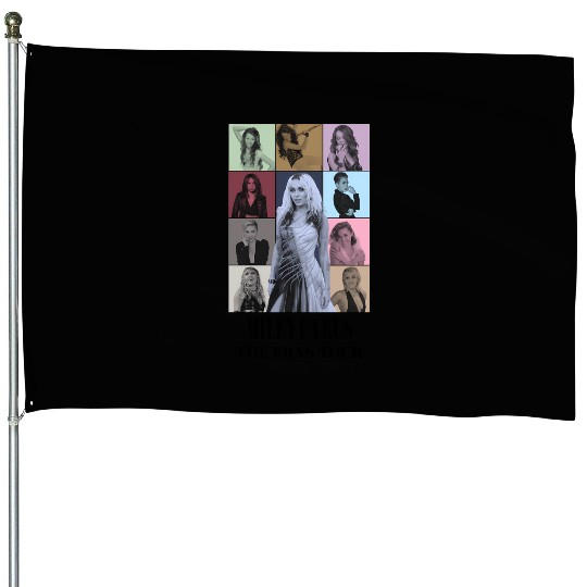 Miley Cyrus Eras Tour House Flags
