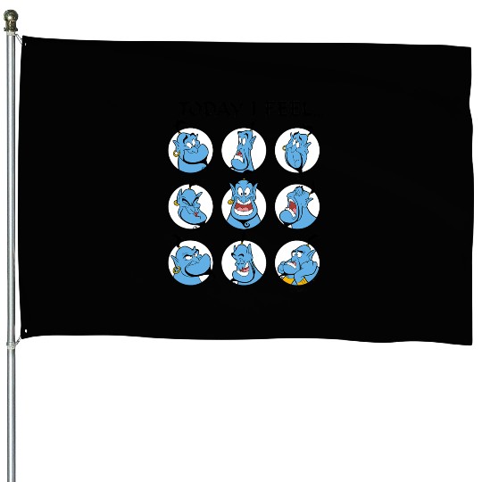 Disney Princess - Genie Today I Feel... House Flags