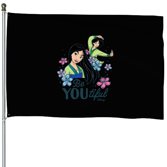 Disney Princess - Be Youtiful Mulan House Flags
