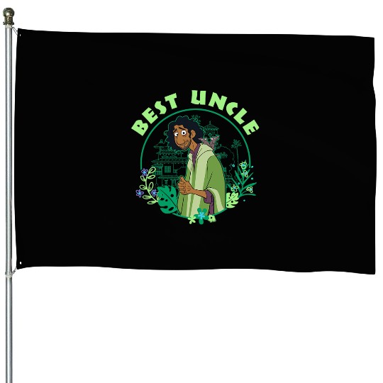 Disney Encanto Bruno Best Uncle Poster House Flags
