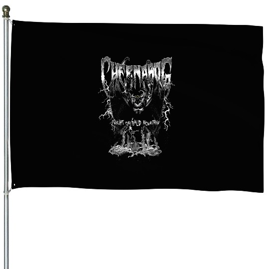 Disney Villains Chernabog Night On Bald Mountain House Flags