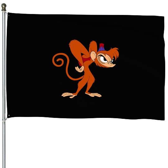 Disney Aladdin Angry Abu 90s House Flags