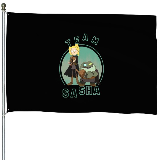 Disney Channel Amphibia Team Sasha House Flags