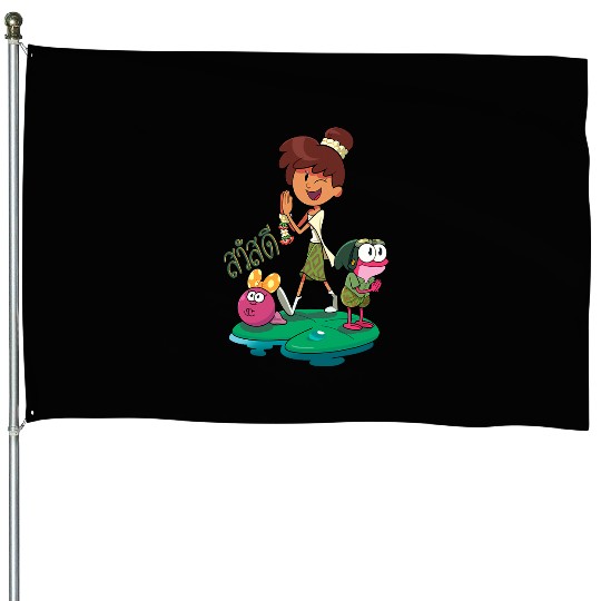 Disney Channel Amphibia Exclusive House Flags