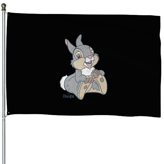 Disney Bambi Thumper Big Portrait House Flags