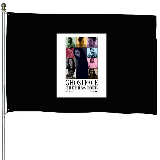 Scream Eras Tour Ghostfaces Version House Flags