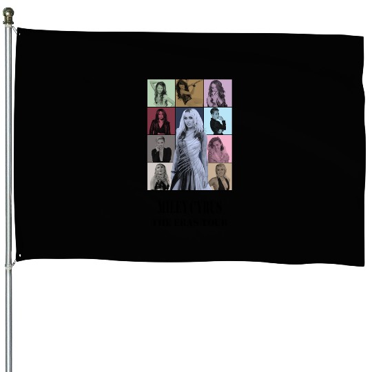 Miley Cyrus Eras Tour House Flags