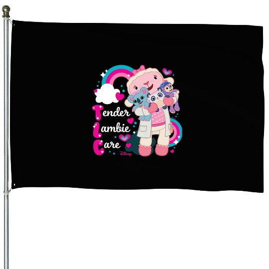 Disney Doc Mc Stuffins - TLC Lambie House Flags