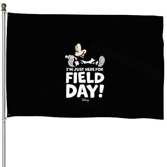 Disney - Mickey Just Here For Field Day House Flags
