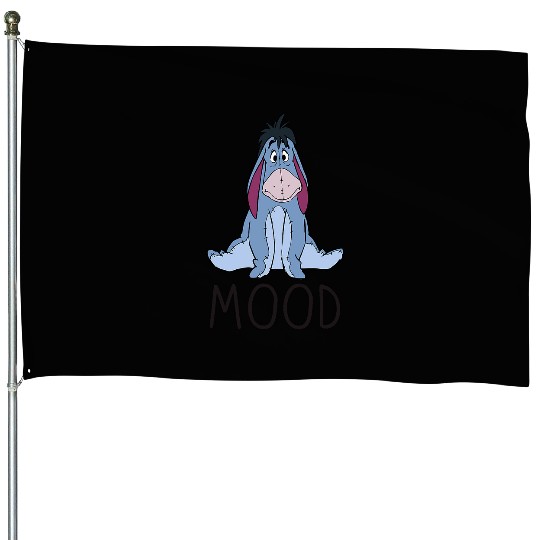 Disney Pooh Mood Eeyore House Flags