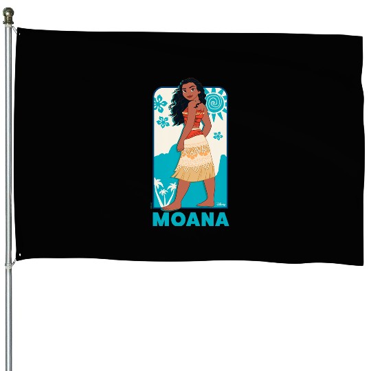Disney Princess - Moana House Flags