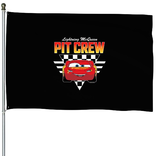 Disney Pixar - McQueen Pit Crew House Flags