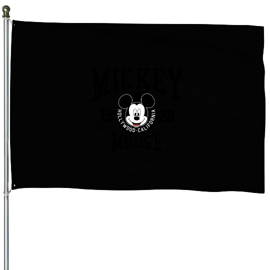 Disney Mickey And Friends Mickey Mouse 1928 Hollywood CA House Flags