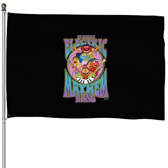 Disney - The Muppets Dr Teeth's Electric Mayhem Band House Flags