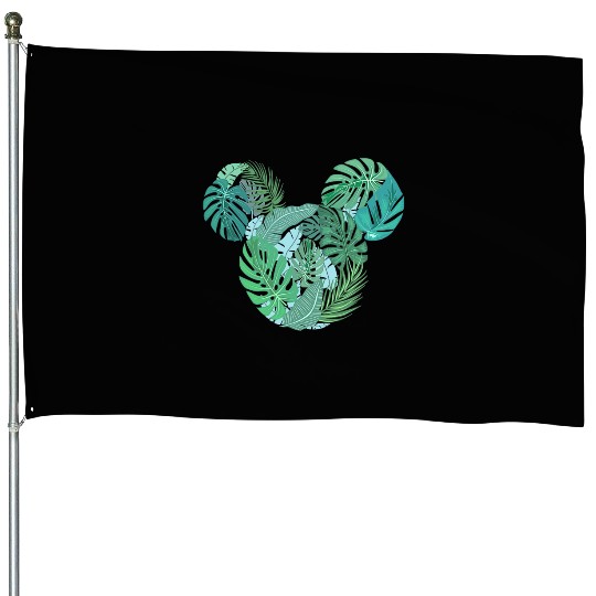 Disney Mickey Classic Mickey Tropical Face Fill V2 House Flags