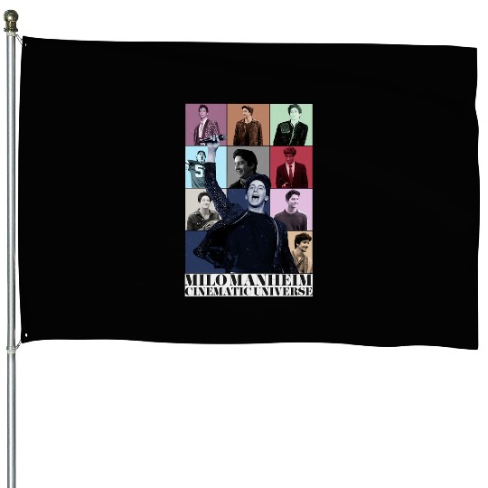 Milo Manheim Cinematic Universe Eras tour style House Flags