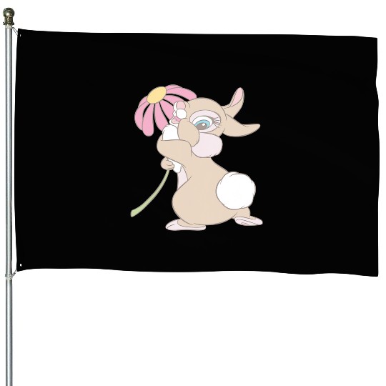 Disney Bambi Cute Flirty Thumper Rabbit Big Chest Portrait House Flags