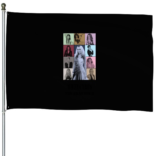 Miley Cyrus Eras Tour House Flags