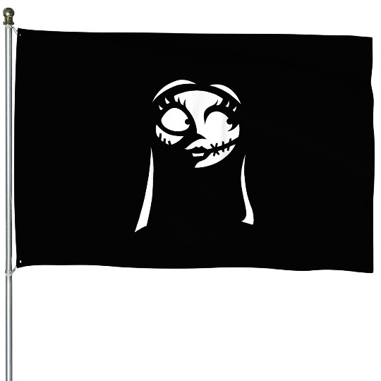 Disney The Nightmare Before Christmas Sally Big Face House Flags