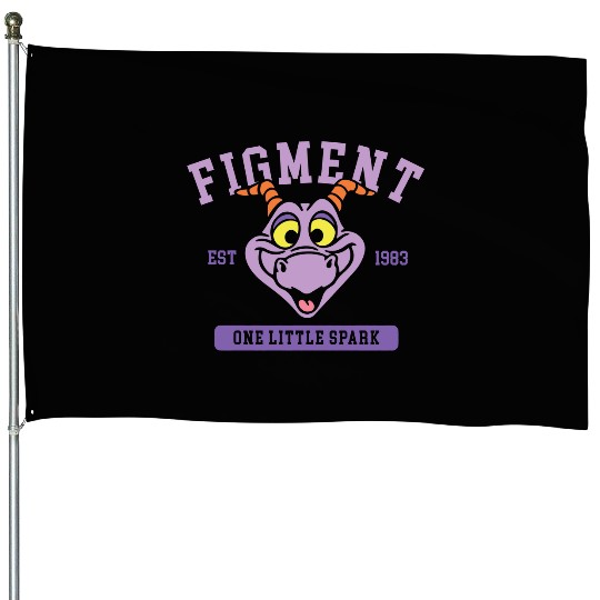 Disney Figment House Flags