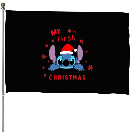 My Favorite Color Is Lights Macthing  , Stitch Eras Tour , Stitch Shirt, Disney Land Lilo and Stitch House Flags