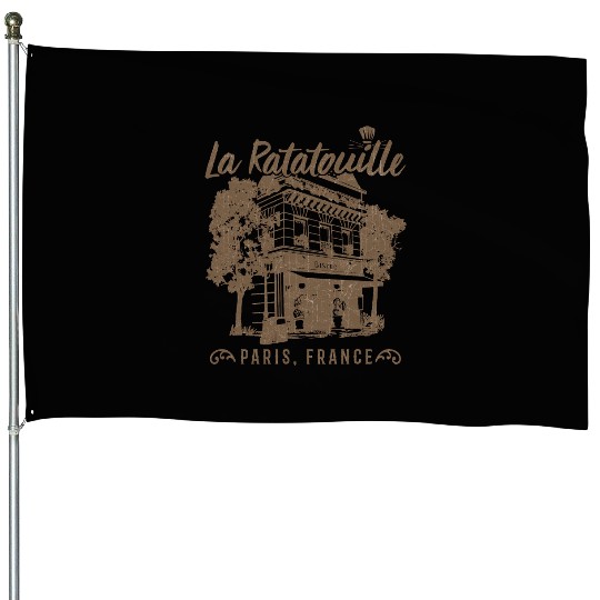 Disney Pixar Ratatouille Paris House Flags