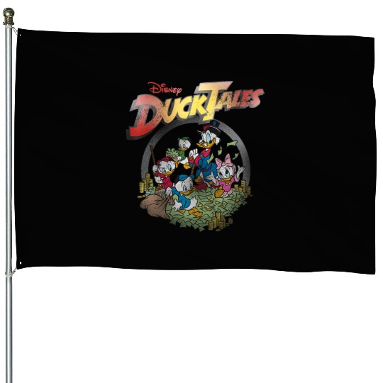 Disney Ducktales Money House Flags