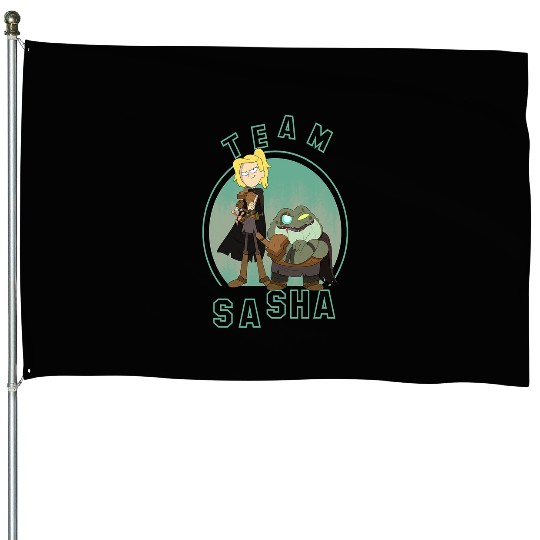 Disney Channel Amphibia Team Sasha House Flags